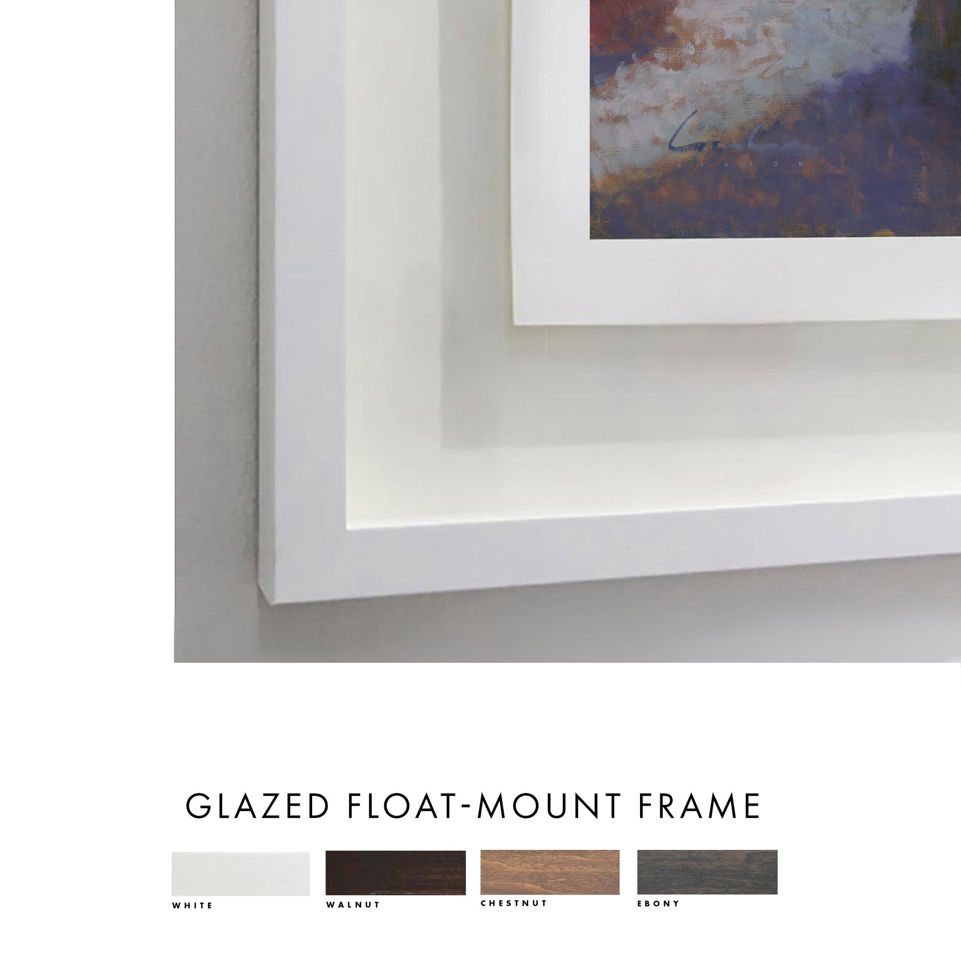 Glazed Float-Mount Frame
